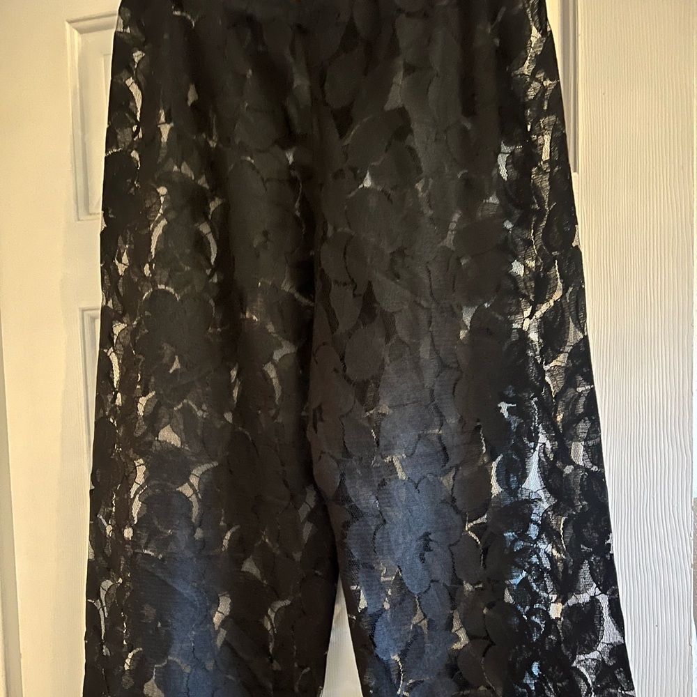 Beautiful Vintage lace pants made from Chantilly lace
